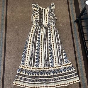 Tribal print dress